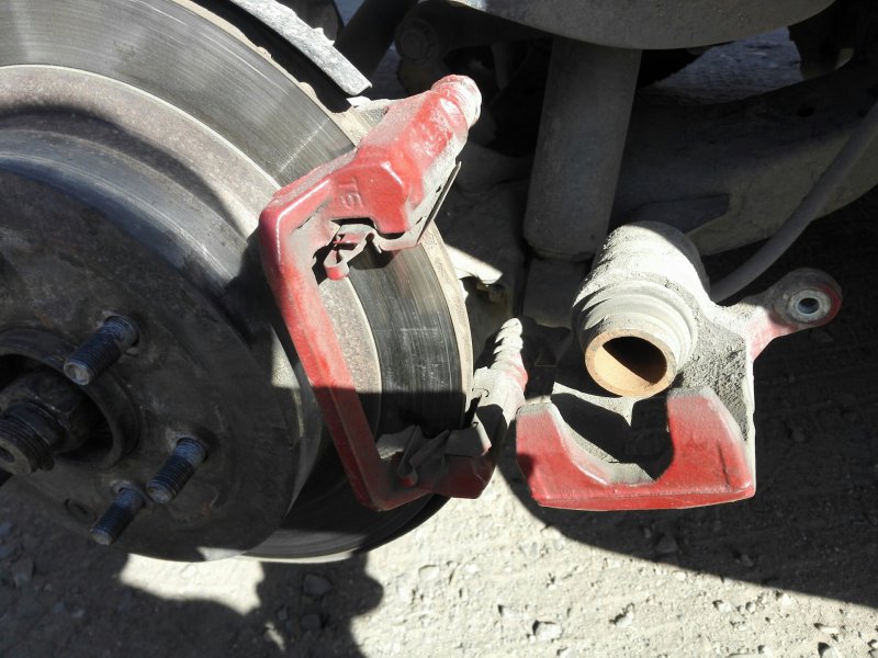 Фото 89 — Замена тормозных дисков и колодок Nissan Pathfinder