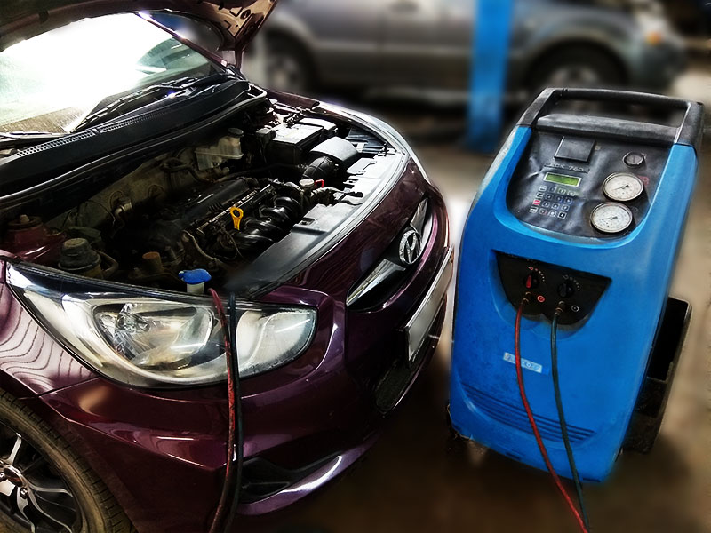 Фото 5 — Ремонт системы кондиционирования воздуха Kia Sportage